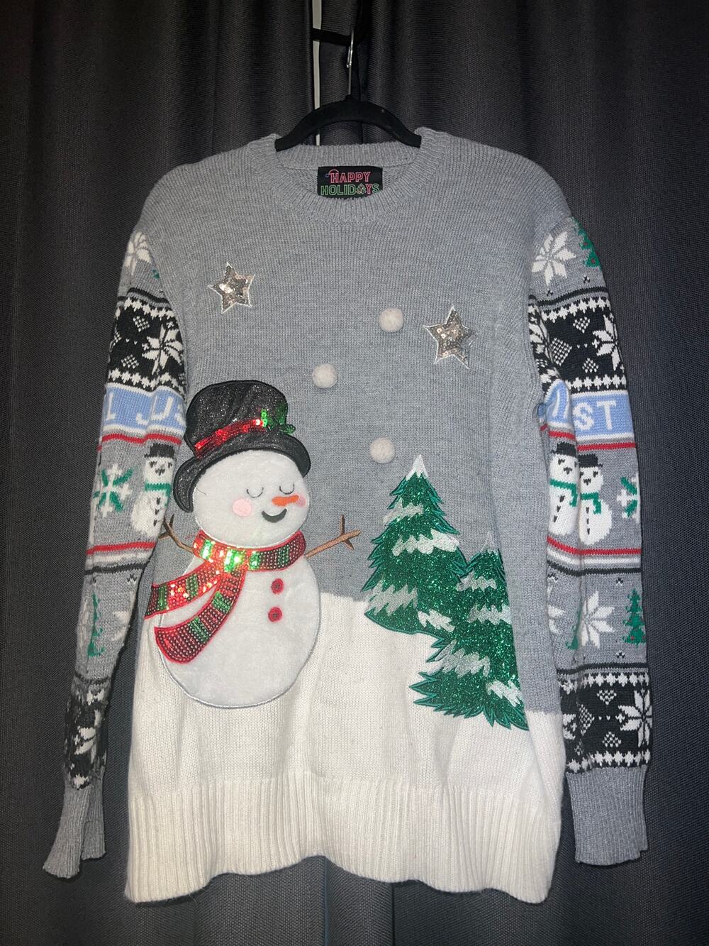 Ugly Christmas Sweater Xmas Size XL